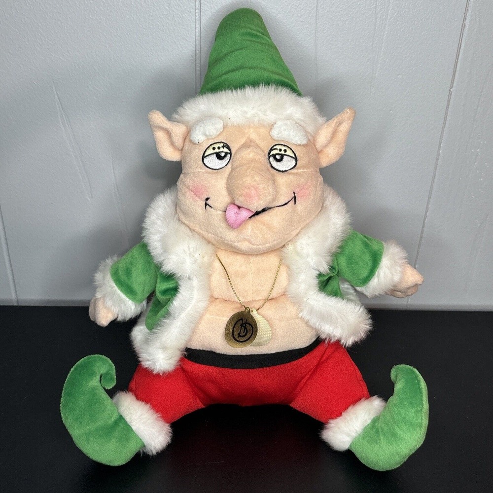 Perv The Elf Plush Spencers Workshop 2008 Preloved- Works